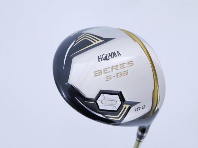 Driver : Honma : ไดรเวอร์ Honma Beres S-06 (รุ่นปี 2019) Loft 10.5 ก้าน ARMRQ X (47) Flex R (2 ดาว)