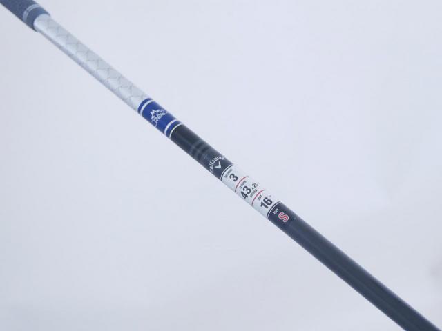 Fairway Wood : callaway : หัวไม้ 3 Callaway Paradym AI Smoke MAX FAST (ออกปี 2024 Japan Spec.) Loft 16 ก้าน Mitsubishi TENSEI 40 Flex S