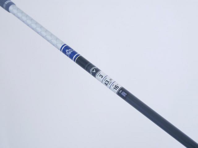 Fairway Wood : callaway : หัวไม้ 3 Callaway Paradym AI Smoke MAX FAST (ออกปี 2024 Japan Spec.) Loft 16 ก้าน Mitsubishi TENSEI 40 Flex R