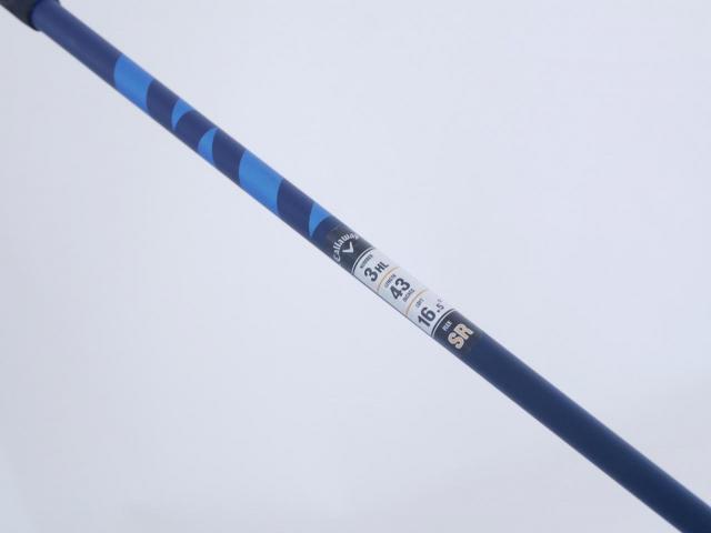 Fairway Wood : callaway : หัวไม้ 3 Callaway Paradym (รุ่นปี 2023 Japan Spec.) Loft 16.5 (ปรับได้) ก้าน Fujikura Ventus TR 5 Flex SR