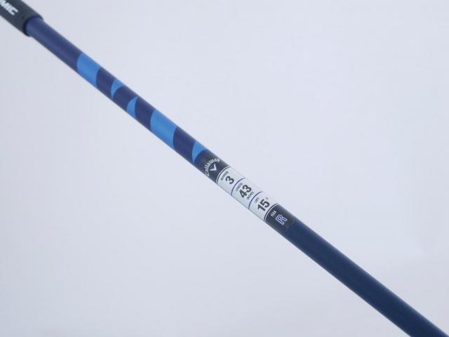 Fairway Wood : callaway : หัวไม้ 3 Callaway Paradym (รุ่นปี 2023 Japan Spec.) Loft 15 (ปรับได้) ก้าน Fujikura Ventus TR 5 Flex R