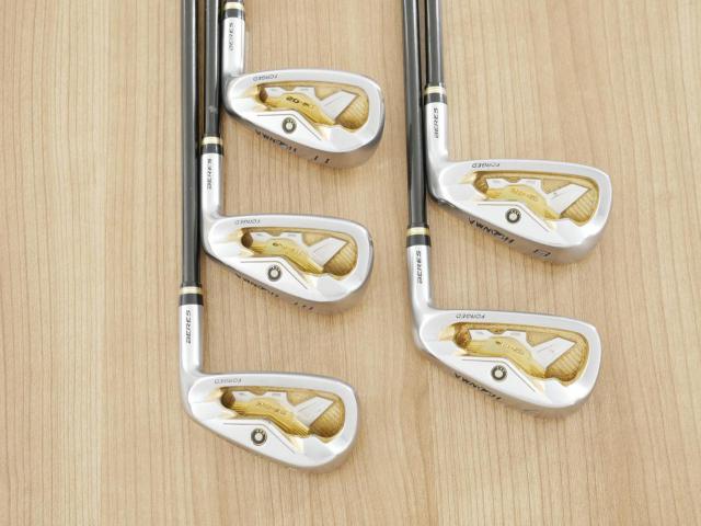 Iron set : Honma : **ก้าน 3 ดาว** ชุดเหล็ก Honma Beres IS-02 (หน้าเด้ง Forged) มีเหล็ก 7-11 (5 ชิ้น เทียบเท่า 6-Pw) ก้าน ARMRQ 6 (49) Flex R (3 ดาว)