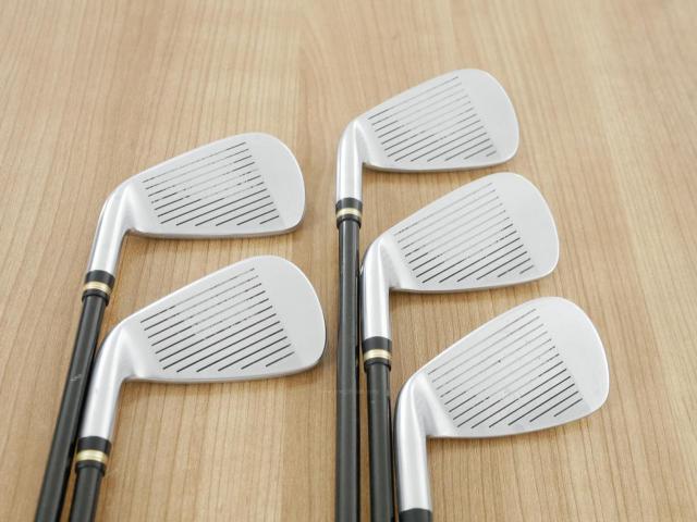 Iron set : Honma : **ก้าน 3 ดาว** ชุดเหล็ก Honma Beres IS-02 (หน้าเด้ง Forged) มีเหล็ก 7-11 (5 ชิ้น เทียบเท่า 6-Pw) ก้าน ARMRQ 6 (49) Flex R (3 ดาว)