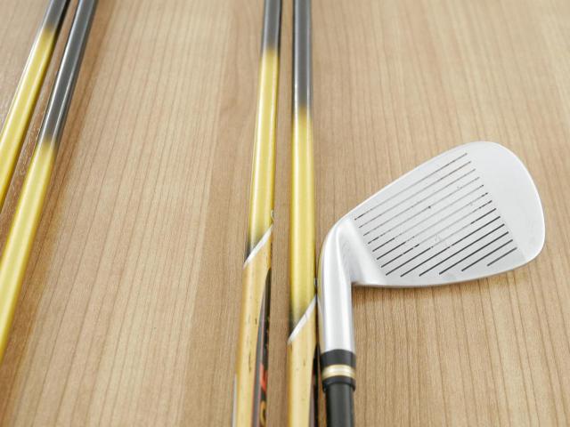 Iron set : Honma : **ก้าน 3 ดาว** ชุดเหล็ก Honma Beres IS-02 (หน้าเด้ง Forged) มีเหล็ก 7-11 (5 ชิ้น เทียบเท่า 6-Pw) ก้าน ARMRQ 6 (49) Flex R (3 ดาว)