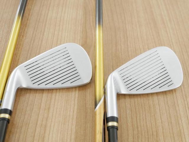 Iron set : Honma : **ก้าน 3 ดาว** ชุดเหล็ก Honma Beres IS-02 (หน้าเด้ง Forged) มีเหล็ก 7-11 (5 ชิ้น เทียบเท่า 6-Pw) ก้าน ARMRQ 6 (49) Flex R (3 ดาว)