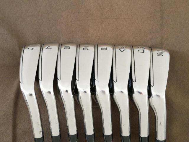 Iron set : Callaway : ชุดเหล็ก Callaway Paradym Ai Smoke (ออกปี 2024 ตีง่ายมาก ไกล Japan Spec.) มีเหล็ก 6-Pw,Aw,Gw,Sw (8 ชิ้น) ก้านเหล็ก NS Pro 950 NEO Flex S