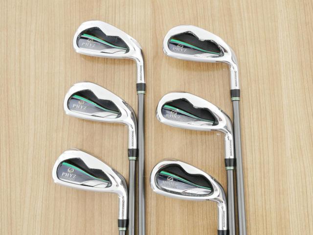 Iron set : Tourstage : ชุดเหล็ก Tourstage PHYZ (ซีรี่ย์ท๊อป ใบใหญ่ ตีง่าย ไกล) มีเหล็ก 5-Pw (6 ชิ้น) ก้านกราไฟต์ Flex R
