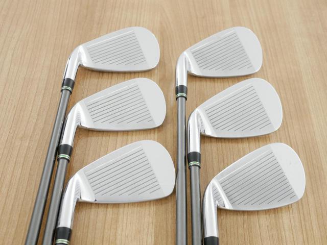 Iron set : Tourstage : ชุดเหล็ก Tourstage PHYZ (ซีรี่ย์ท๊อป ใบใหญ่ ตีง่าย ไกล) มีเหล็ก 5-Pw (6 ชิ้น) ก้านกราไฟต์ Flex R