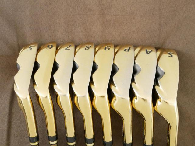 Iron set : Kasco : ชุดเหล็ก Kasco ID Maraging มีเหล็ก 5-Pw,Aw,Sw (8 ชิ้น) ก้านกราไฟต์ Flex R