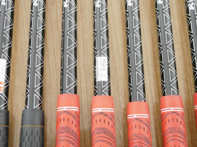 Iron set : Kasco : ชุดเหล็ก Kasco Power Tornado DF-III (หน้า Maraging ใบใหญ่ ตีง่าย ไกล) มีเหล็ก 5-Pw,Aw,Sw (8 ชิ้น) ก้านกราไฟต์ Flex S