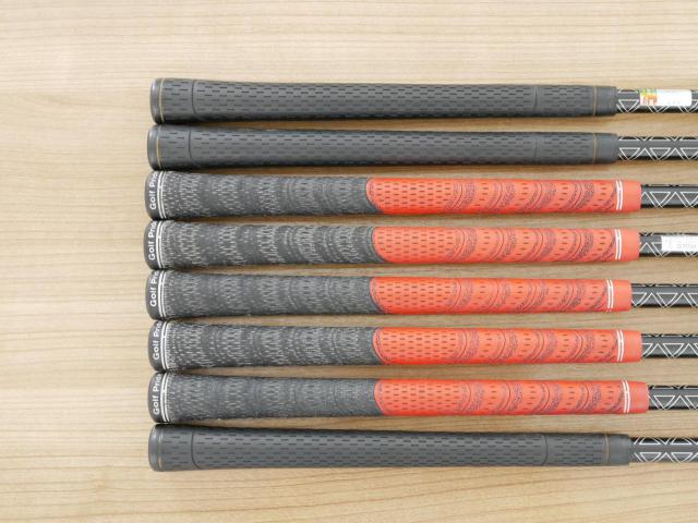 Iron set : Kasco : ชุดเหล็ก Kasco Power Tornado DF-III (หน้า Maraging ใบใหญ่ ตีง่าย ไกล) มีเหล็ก 5-Pw,Aw,Sw (8 ชิ้น) ก้านกราไฟต์ Flex S