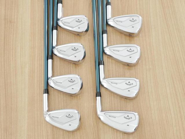 Iron set : Callaway : ชุดเหล็ก Callaway ELYTE X (ออกปี 2025 ตีง่ายมาก ไกล Japan Spec.) มีเหล็ก 6-Pw,Aw,Gw,Sw (8 ชิ้น) ก้านกราไฟต์ Fujikura VENTUS 5 Flex R