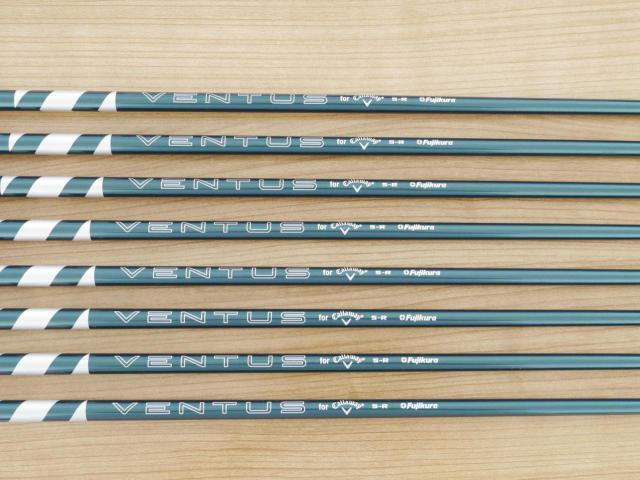 Iron set : Callaway : ชุดเหล็ก Callaway ELYTE X (ออกปี 2025 ตีง่ายมาก ไกล Japan Spec.) มีเหล็ก 6-Pw,Aw,Gw,Sw (8 ชิ้น) ก้านกราไฟต์ Fujikura VENTUS 5 Flex R