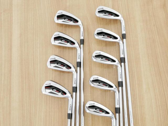 Iron set : Ping : ชุดเหล็ก Ping G410 (รุ่นปี 2019 Japan Spec. ใบใหญ่ ง่าย ไกล) มีเหล็ก 5-Pw,Aw,Sw,Lw (9 ชิ้น) ก้านเหล็ก NS Pro Modus 105 Flex S