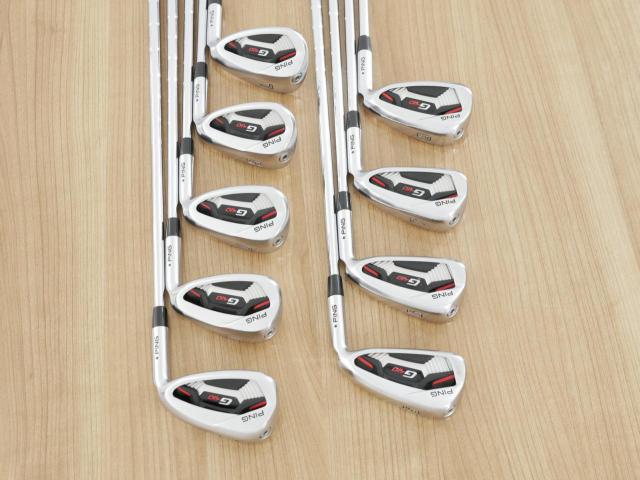 Iron set : Ping : ชุดเหล็ก Ping G410 (รุ่นปี 2019 Japan Spec. ใบใหญ่ ง่าย ไกล) มีเหล็ก 5-Pw,Aw,Sw,Lw (9 ชิ้น) ก้านเหล็ก NS Pro Modus 105 Flex S