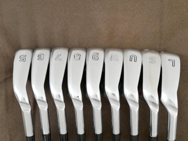 Iron set : Ping : ชุดเหล็ก Ping G410 (รุ่นปี 2019 Japan Spec. ใบใหญ่ ง่าย ไกล) มีเหล็ก 5-Pw,Aw,Sw,Lw (9 ชิ้น) ก้านเหล็ก NS Pro Modus 105 Flex S