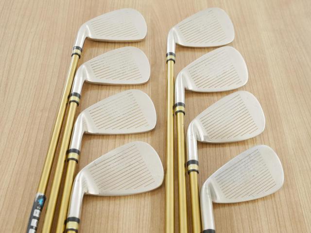 Iron set : Kasco : ชุดเหล็ก Kasco Indeed EX (Maraging Face) มีเหล็ก 5-Pw,Aw,Sw (8 ชิ้น) ก้านกราไฟต์ Flex R