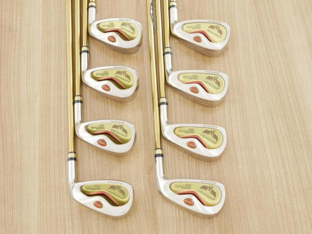 Iron set : Kasco : ชุดเหล็ก Kasco Indeed EX (Maraging Face) มีเหล็ก 5-Pw,Aw,Sw (8 ชิ้น) ก้านกราไฟต์ Flex R