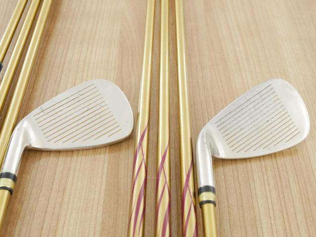 Iron set : Kasco : ชุดเหล็ก Kasco Indeed EX (Maraging Face) มีเหล็ก 5-Pw,Aw,Sw (8 ชิ้น) ก้านกราไฟต์ Flex R