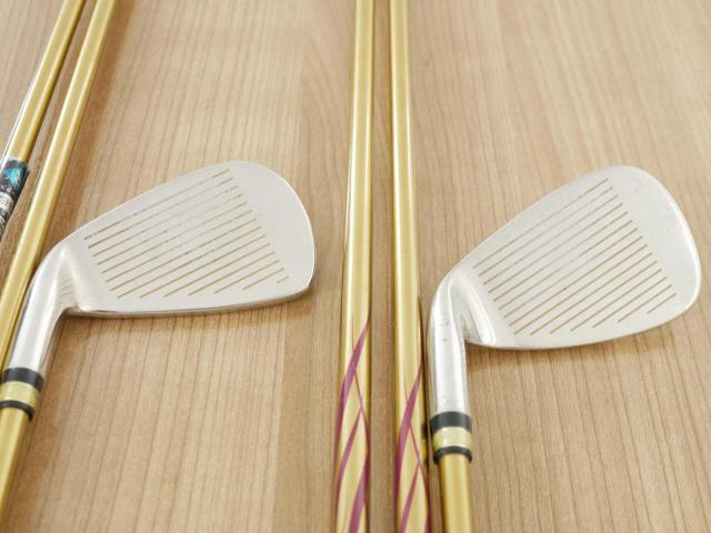 Iron set : Kasco : ชุดเหล็ก Kasco Indeed EX (Maraging Face) มีเหล็ก 5-Pw,Aw,Sw (8 ชิ้น) ก้านกราไฟต์ Flex R