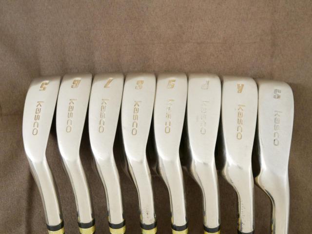 Iron set : Kasco : ชุดเหล็ก Kasco Indeed EX (Maraging Face) มีเหล็ก 5-Pw,Aw,Sw (8 ชิ้น) ก้านกราไฟต์ Flex R