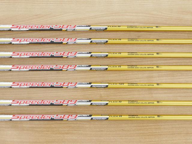 Iron set : Katana : ชุดเหล็ก Katana Sword ATC-589 (ตีง่าย ไกล) มีเหล็ก 6-Pw,Aw,Sw (7 ชิ้น) ก้าน Speeder 589 Flex R