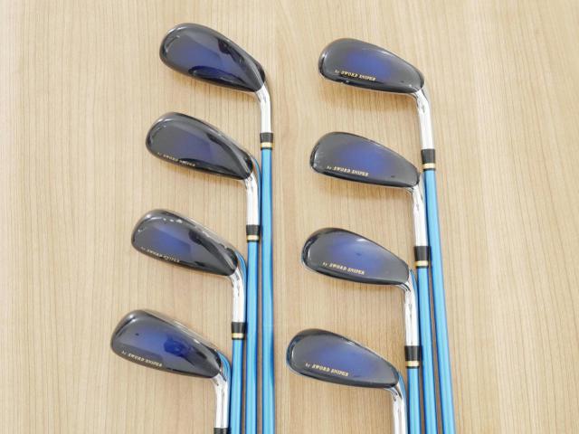 Iron set : Katana : ชุดเหล็กกระเทย Katana Sword SL-Eleven มีเหล็ก 6-12,Sw (8 ชิ้น เทียบเท่า 5-Pw,Aw,Sw) ก้านกราไฟต์ Flex R