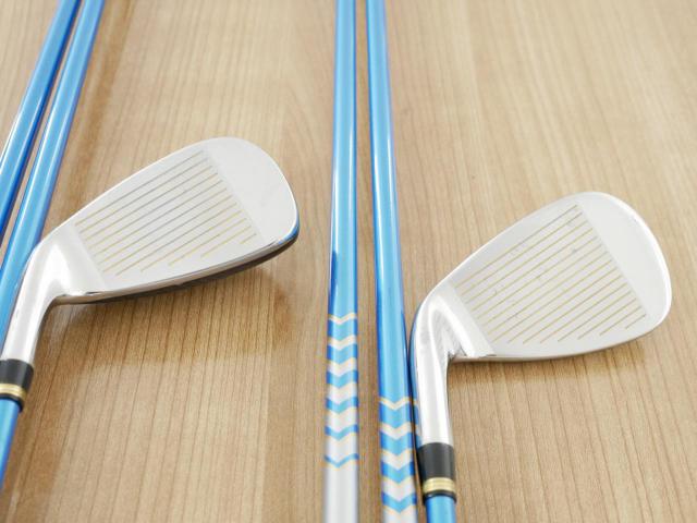 Iron set : Katana : ชุดเหล็กกระเทย Katana Sword SL-Eleven มีเหล็ก 6-12,Sw (8 ชิ้น เทียบเท่า 5-Pw,Aw,Sw) ก้านกราไฟต์ Flex R