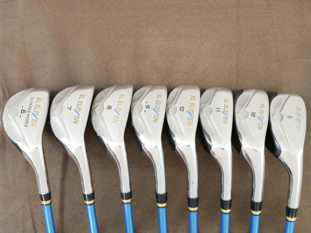 Iron set : Katana : ชุดเหล็กกระเทย Katana Sword SL-Eleven มีเหล็ก 6-12,Sw (8 ชิ้น เทียบเท่า 5-Pw,Aw,Sw) ก้านกราไฟต์ Flex R