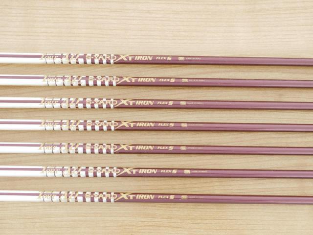 Iron set : Other Brand : ชุดเหล็ก S-Yard XT (Forged) มีเหล็ก 4-Pw (7 ชิ้น) ก้านกราไฟต์ Flex S
