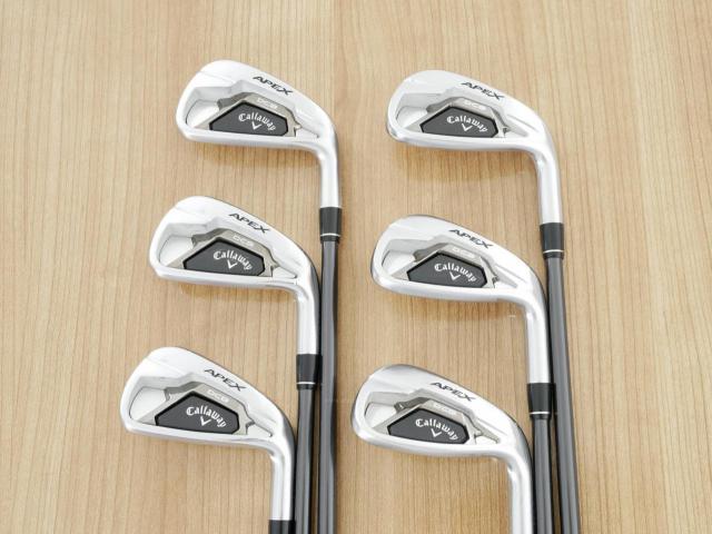 Iron set : Callaway : ชุดเหล็ก Callaway APEX DCB Forged (ปี 2022) มีเหล็ก 5-Pw (6 ชิ้น) ก้านกราไฟต์ Mitsubishi Diamana 55 Flex S
