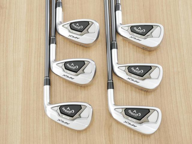 Iron set : Callaway : ชุดเหล็ก Callaway APEX DCB Forged (ปี 2022) มีเหล็ก 5-Pw (6 ชิ้น) ก้านกราไฟต์ Mitsubishi Diamana 55 Flex S