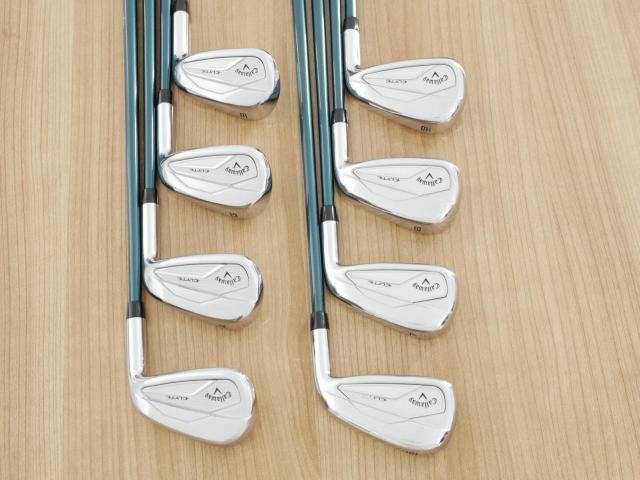 Iron set : Callaway : ชุดเหล็ก Callaway ELYTE (ออกปี 2025 ตีง่ายมาก ไกล Japan Spec.) มีเหล็ก 6-Pw,Aw,Gw,Sw (8 ชิ้น) ก้านกราไฟต์ Fujikura VENTUS 5 Flex R