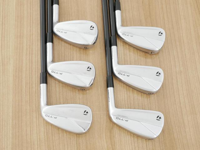 Iron set : Taylormade : ชุดเหล็ก Taylormade P770 Forged (รุ่นปี 2023 นุ่ม แน่น)  มีเหล็ก 5-Pw (6 ชิ้น) ก้านกราไฟต์ Mitsubishi Diamana Thump i95 Flex S