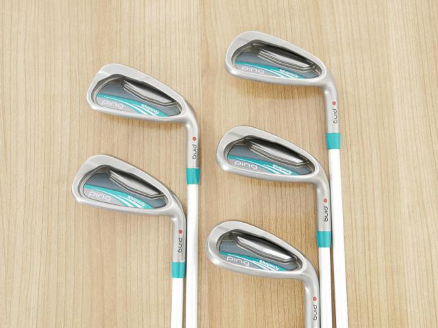 Lady club : All : ชุดเหล็ก Ping Rhapsody มีเหล็ก 7-Pw,Aw (5 ชิ้น) ก้านกราไฟต์ Flex L