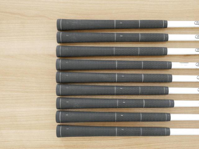 Iron set : PRGR : ชุดเหล็กกระเทย PRGR Super Egg Iron (ปี 2018 ตัวท๊อปสุด หน้าเด้งเกินกฏ ใช้แข่งไม่ได้ ตีไกมลมากๆ) มีเหล็ก 5-Pw,Aw,As,Sw (9 ชิ้น) ก้านกราไฟต์ Flex R (M-37)