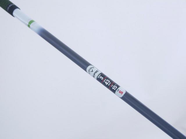Fairway Wood : callaway : หัวไม้ 3 Callaway EPIC Speed (รุ่นปี 2021) Loft 15 ก้าน Mitsubishi Diamana 50 Flex S