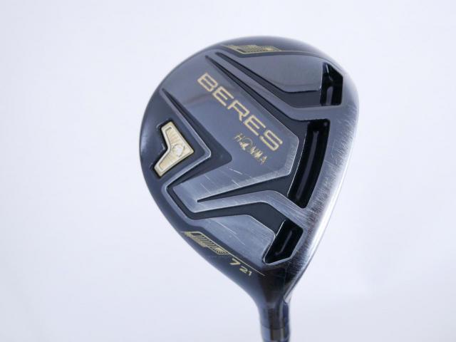 Fairway Wood : Honma : **ก้าน 3 ดาว** หัวไม้ 7 Honma Beres Black (รุ่นปี 2023) Loft 21 ก้าน Honma ARMRQ MX Flex R (3 ดาว)