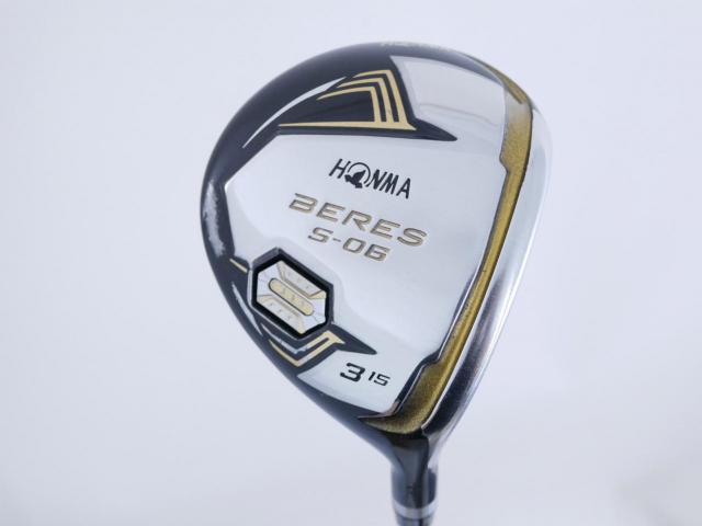 Fairway Wood : Honma : **ก้าน 3 ดาว** หัวไม้ 3 Honma Beres S-06 (รุ่นปี 2019) Loft 15 ก้าน ARMRQ X (47) Flex SR (3 ดาว)