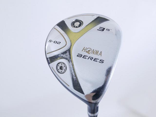 Fairway Wood : Honma : **ก้าน 3 ดาว** หัวไม้ 3 Honma Beres S-02 Loft 15 ก้าน ARMRQ 6 (49) Flex R (3 ดาว)