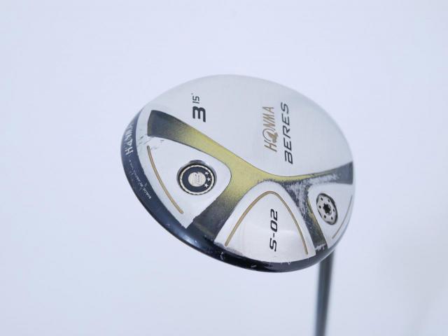 Fairway Wood : Honma : **ก้าน 3 ดาว** หัวไม้ 3 Honma Beres S-02 Loft 15 ก้าน ARMRQ 6 (49) Flex R (3 ดาว)