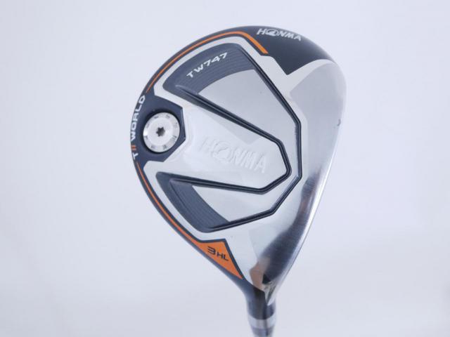 Fairway Wood : Honma : หัวไม้ 3 Honma Tour World TW747 (ปี 2019) Loft 16.5 ก้าน Honma Vizard FD-6 Flex SR