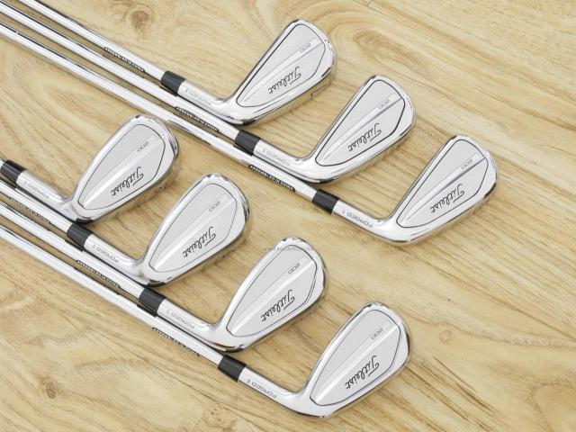 Iron set : Titleist : ชุดเหล็ก Titleist T200 Forged (รุ่นล่าสุด ออกปี 2023 Japan Spec) มีเหล็ก 5-Pw,48 (7 ชิ้น) ก้านเหล็ก NS Pro 880 AMC Flex R