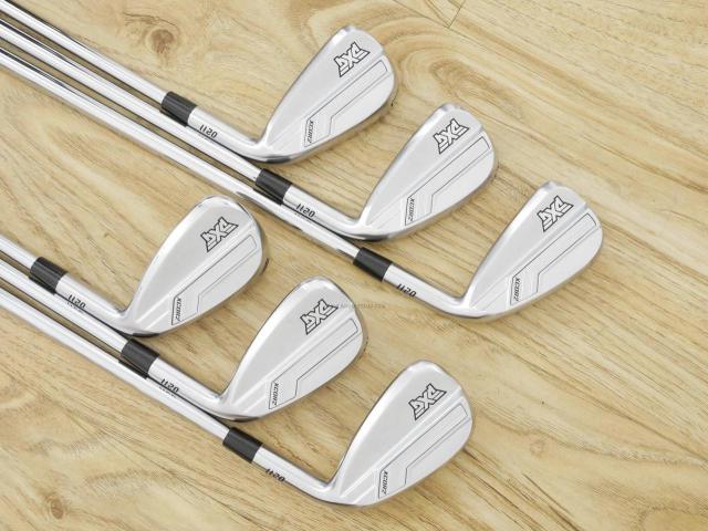 Iron set : PXG : ชุดเหล็ก PXG 0211 XCOR 2 Xtreme Dark (รุ่นปี 2023 หน้าเด้ง ตีไกลมากๆ) มีเหล็ก 5-Pw (6 ชิ้น) ก้านเหล็ก Project X 6.5 Flex SX