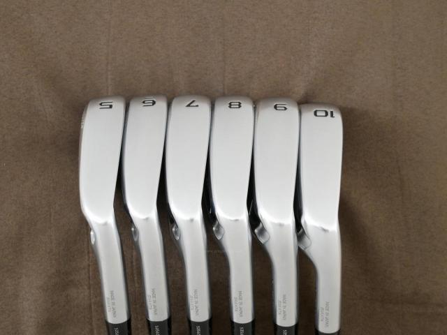 Iron set : Honma : ชุดเหล็ก Honma Tour World TW747P (ออกปี 2019) มีเหล็ก 5-10 (6 ชิ้น) ก้านเหล็ก NS Pro 950 Flex S