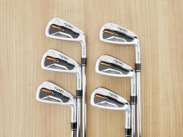 Iron set : Honma : ชุดเหล็ก Honma Tour World TW747P (ออกปี 2019) มีเหล็ก 5-10 (6 ชิ้น) ก้านเหล็ก NS Pro 950 Flex S