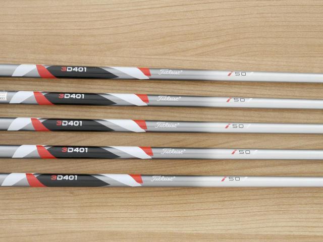 Iron set : Titleist : ชุดเหล็ก Titleist T400 (รุ่นล่าสุด ออกปี 2023 ตีง่ายที่สุด ไกลที่สุด) มีเหล็ก 7-Pw,43 (5 ชิ้น) ก้านกราไฟต์ Titleist 3D401 i50 Flex R