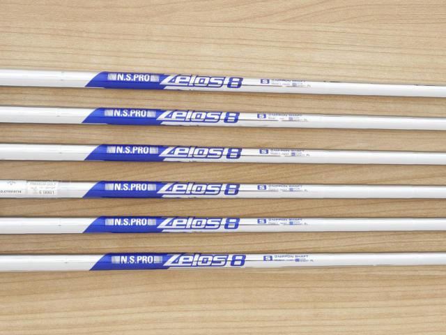 Iron set : Callaway : ชุดเหล็ก Callaway APEX Forged (ออกปี 2019) มีเหล็ก 5-Pw (6 ชิ้น) ก้านเหล็ก NS Pro ZELOS 8 Flex S