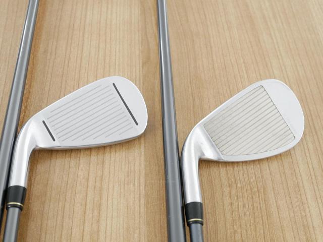 Iron set : Taylormade : ชุดเหล็ก Taylormade Gloire G (รุ่นท๊อปสุด ตีไกลมากๆ เหล็ก 7 Loft 26.5 หน้าเด้ง) มีเหล็ก 7-Pw,Aw,Sw (6 ชิ้น) ก้านกราไฟต์ Flex R