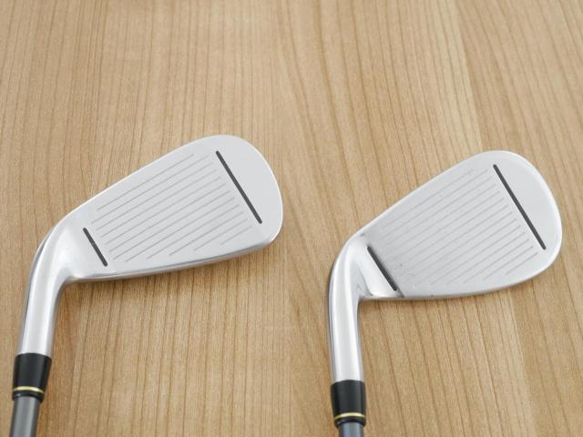 Iron set : Taylormade : ชุดเหล็ก Taylormade Gloire G (รุ่นท๊อปสุด ตีไกลมากๆ เหล็ก 7 Loft 26.5 หน้าเด้ง) มีเหล็ก 7-Pw,Aw,Sw (6 ชิ้น) ก้านกราไฟต์ Flex R